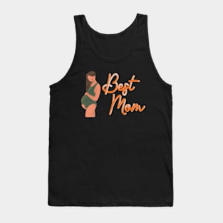 Best Mom Pregnancy Baby Tank Top